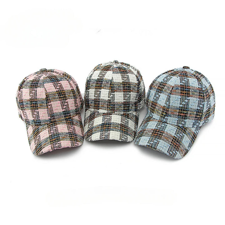 Maverick Men's Flat Cap | Breathable Fabric, Iconic Plaid Design