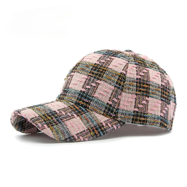 Maverick Men's Flat Cap | Breathable Fabric, Iconic Plaid Design