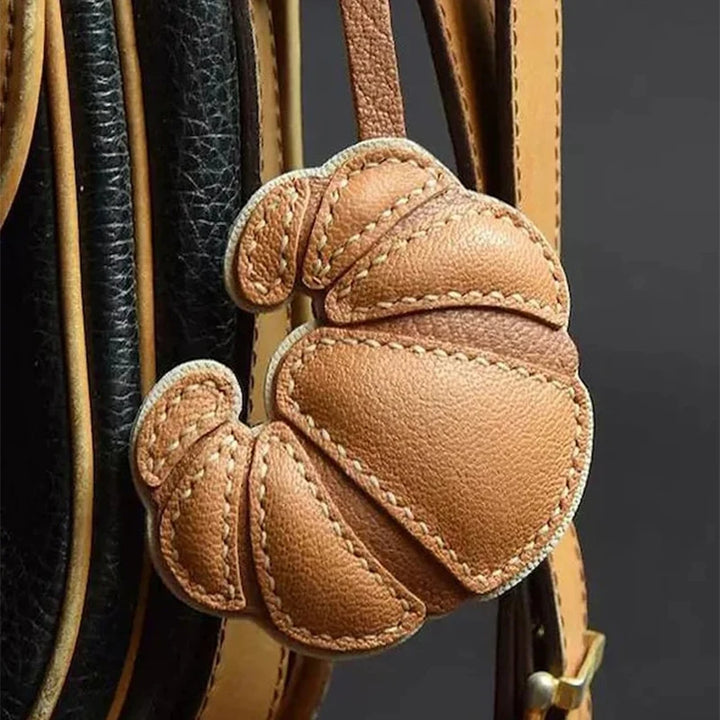 Le Croissant Leather Charm