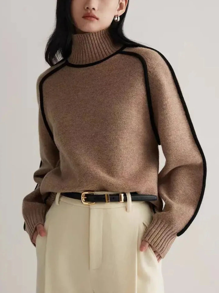 Elyra Women's Sweater | Cozy Wool Blend, Relaxed Fit
