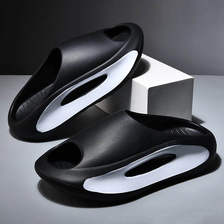 Moroa Men's Slippers | Lightweight Shock-Foam, Ventilated Design