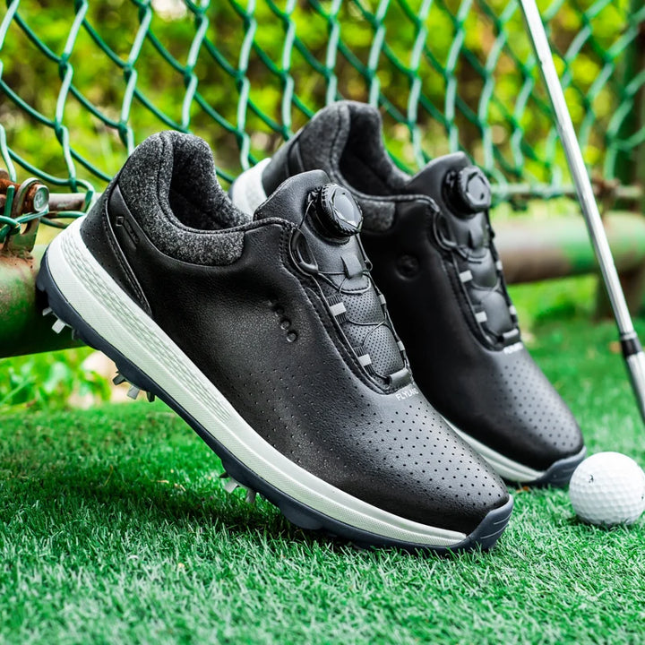 Maverick Unisex Golf Shoes | Breathable Leather, Anti-Slip Design