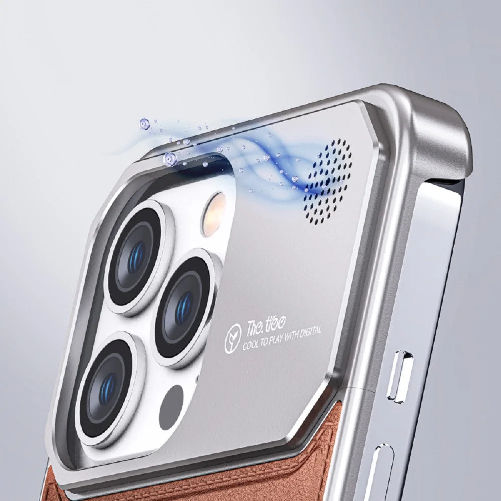 Sierra iPhone Case | Aluminum Alloy & Premium Leather