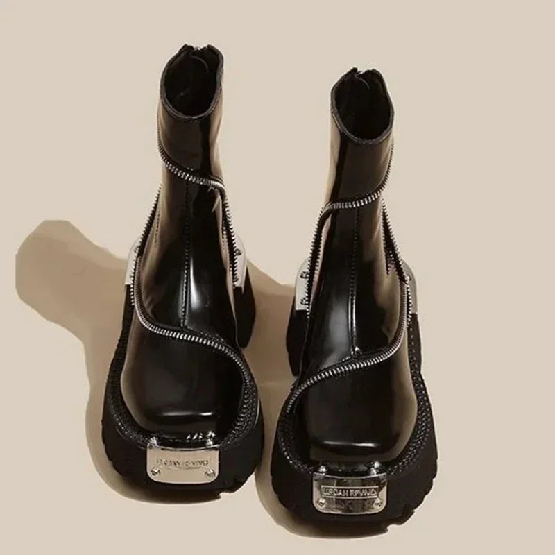Sierra Women's Barrel Boots | Waterproof Synthetic, Mid Heel