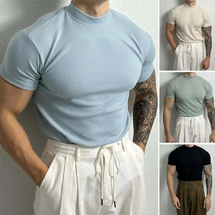 Avery Men's Slim Fit Tee | Moisture-Wicking Fabric