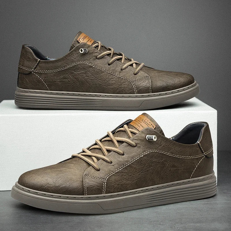 Lorenzi Men's Leather Shoes | Genuine Italian, Stylish Oxford Design