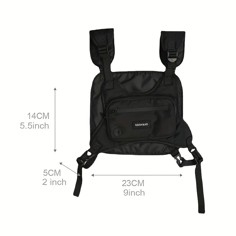Sleek Men's Chest Bag | Durable Material, Stylish Design