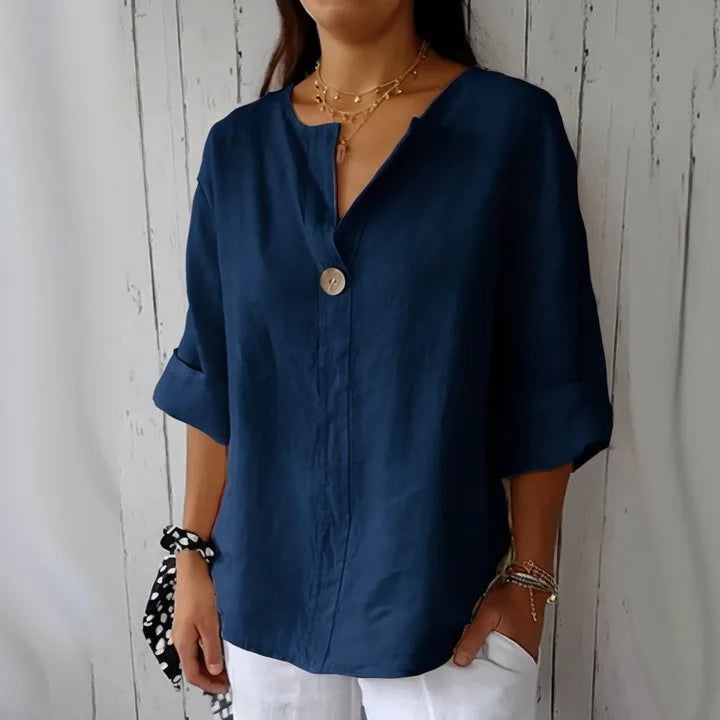 Pavla Women's Blouse | Lightweight Linen