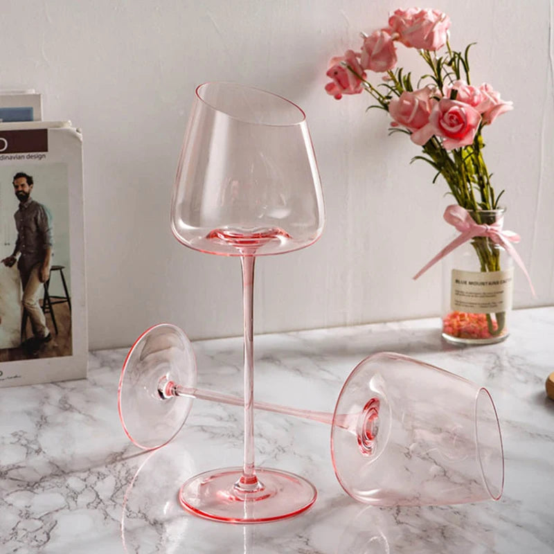 Bella Handcrafted Wine Glass Set | Ultra-Thin Crystal, Big Belly Design