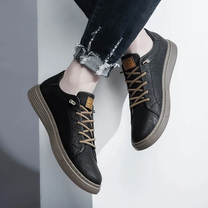 Lorenzi Men's Leather Shoes | Genuine Italian, Stylish Oxford Design