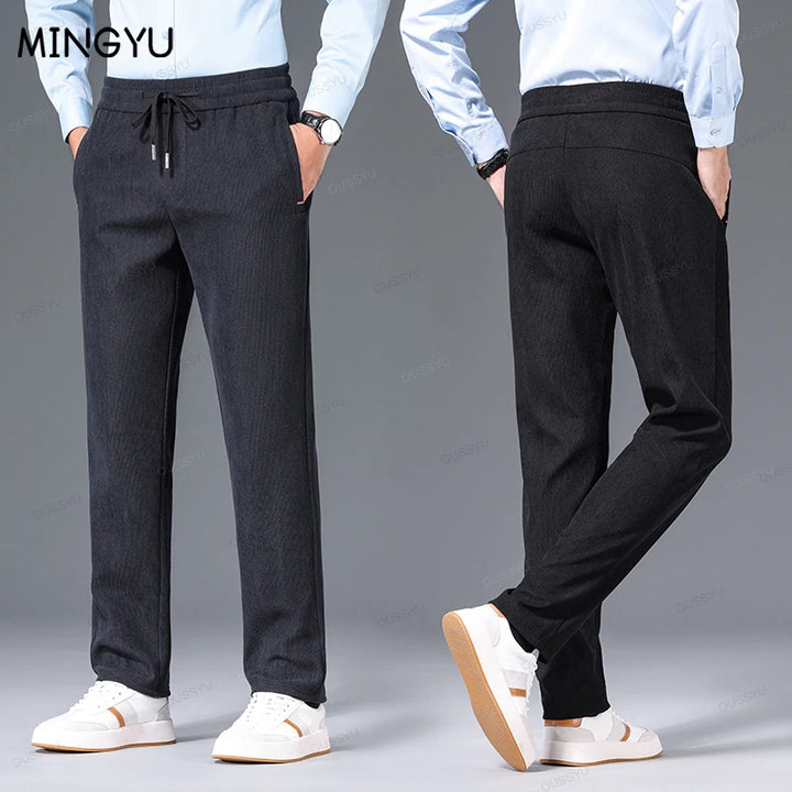 Olof Men's Corduroy Pants | Stretch Fabric, Casual Fit