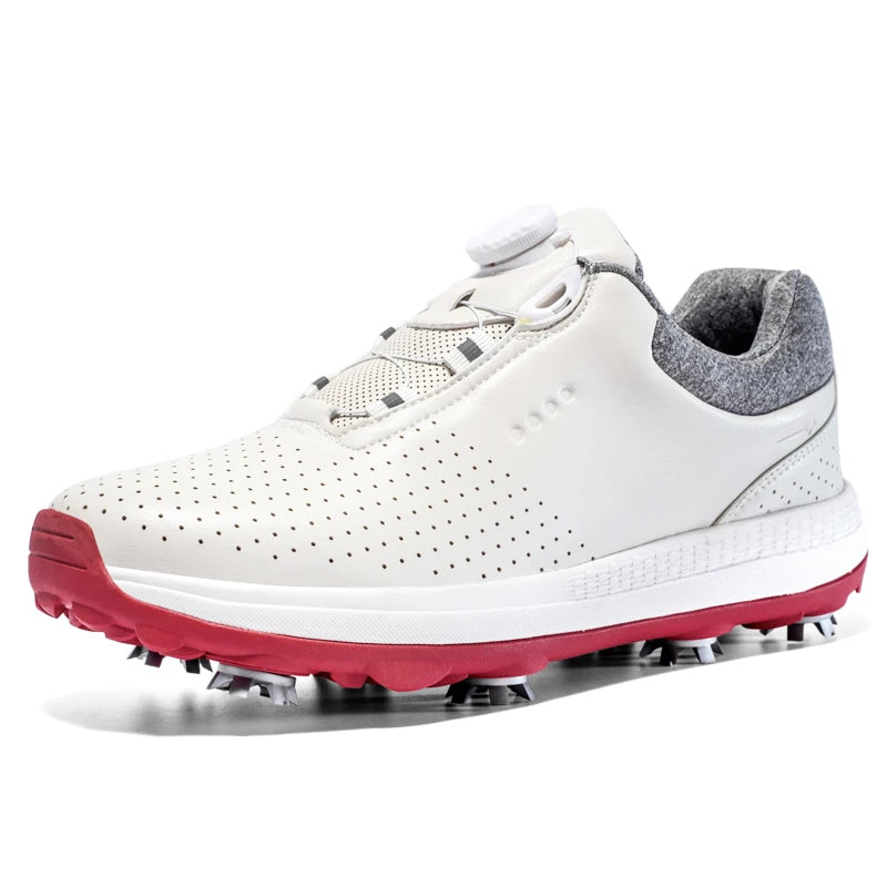Maverick Unisex Golf Shoes | Breathable Leather, Anti-Slip Design