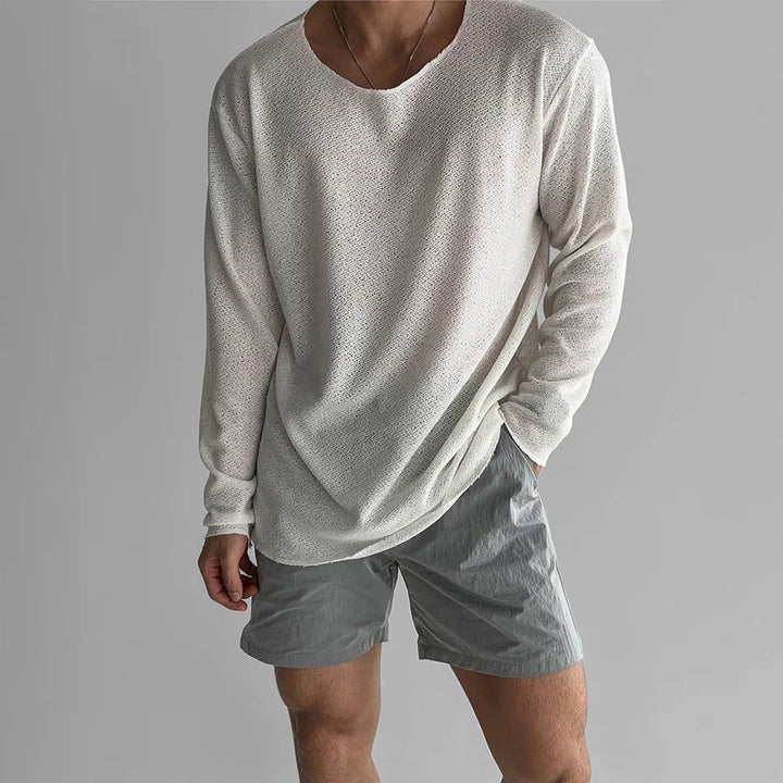 Jasper Men's Breeze Shirt | Ultra-Lightweight Polyester-Cotton Blend