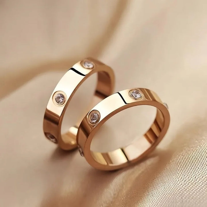 Lumi Men's Ring | Durable Titanium Steel, Minimalist Design