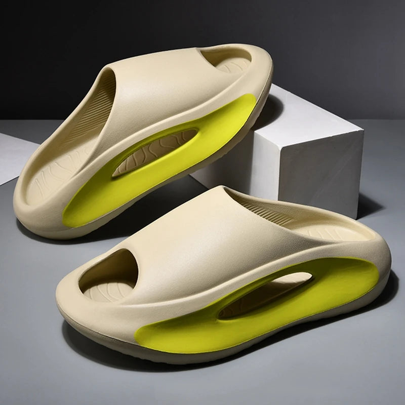 Moroa Men's Slippers | Lightweight Shock-Foam, Ventilated Design
