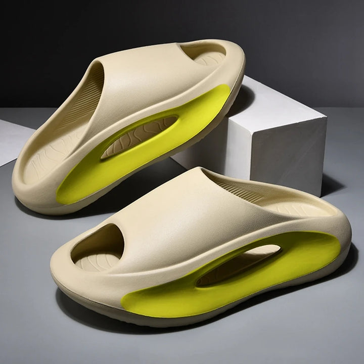 Moroa Men's Slippers | Lightweight Shock-Foam, Ventilated Design