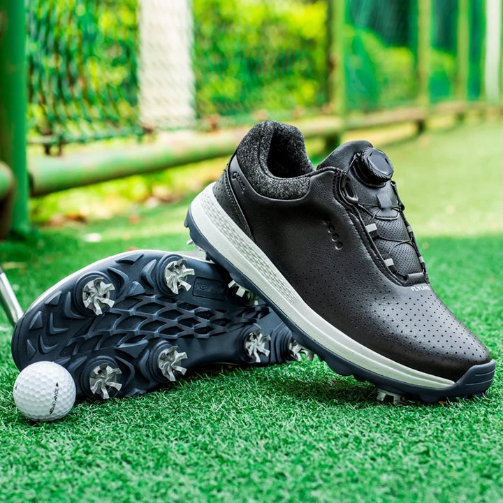 Maverick Unisex Golf Shoes | Breathable Leather, Anti-Slip Design