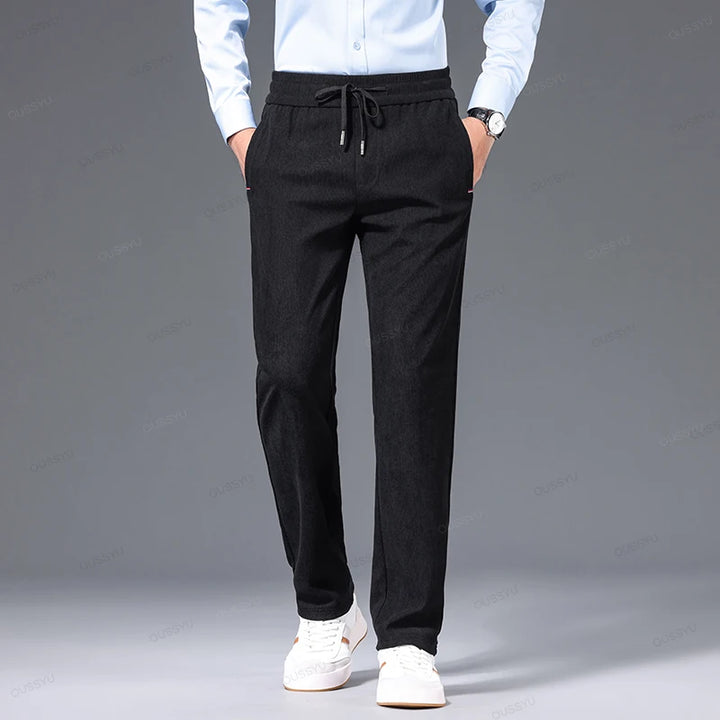 Olof Men's Corduroy Pants | Stretch Fabric, Casual Fit
