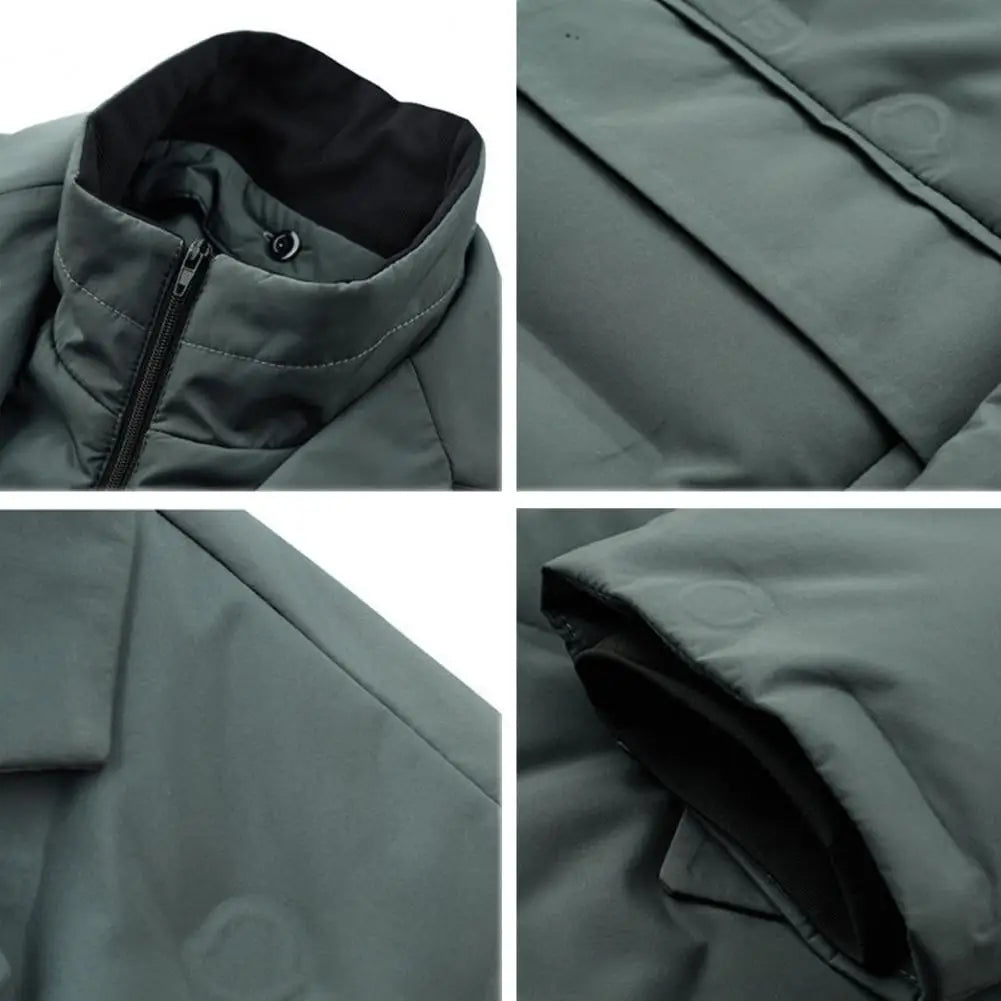 Harrison Men's Suit Jacket | Quilted Poly-Blend, Tailored Fit