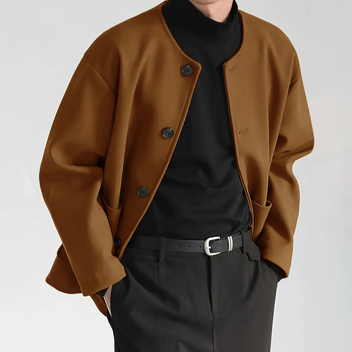 Clyde Men's Jacket | Premium Wool Blend