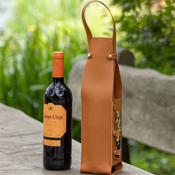 Vineyard Tote Bag | Vegan Leather, Eco-Friendly