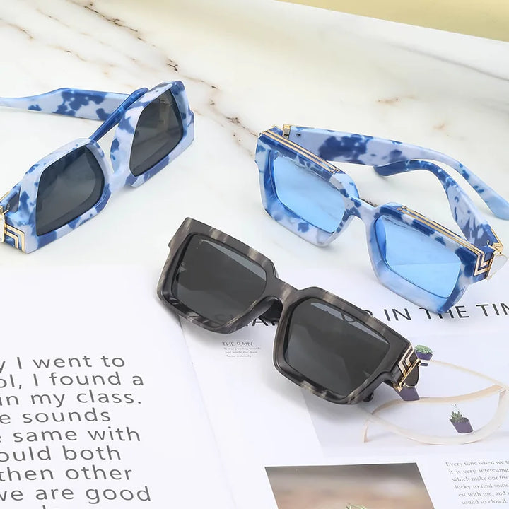 Maverick Square Sunglasses | Vintage-Inspired, UV400 Protection