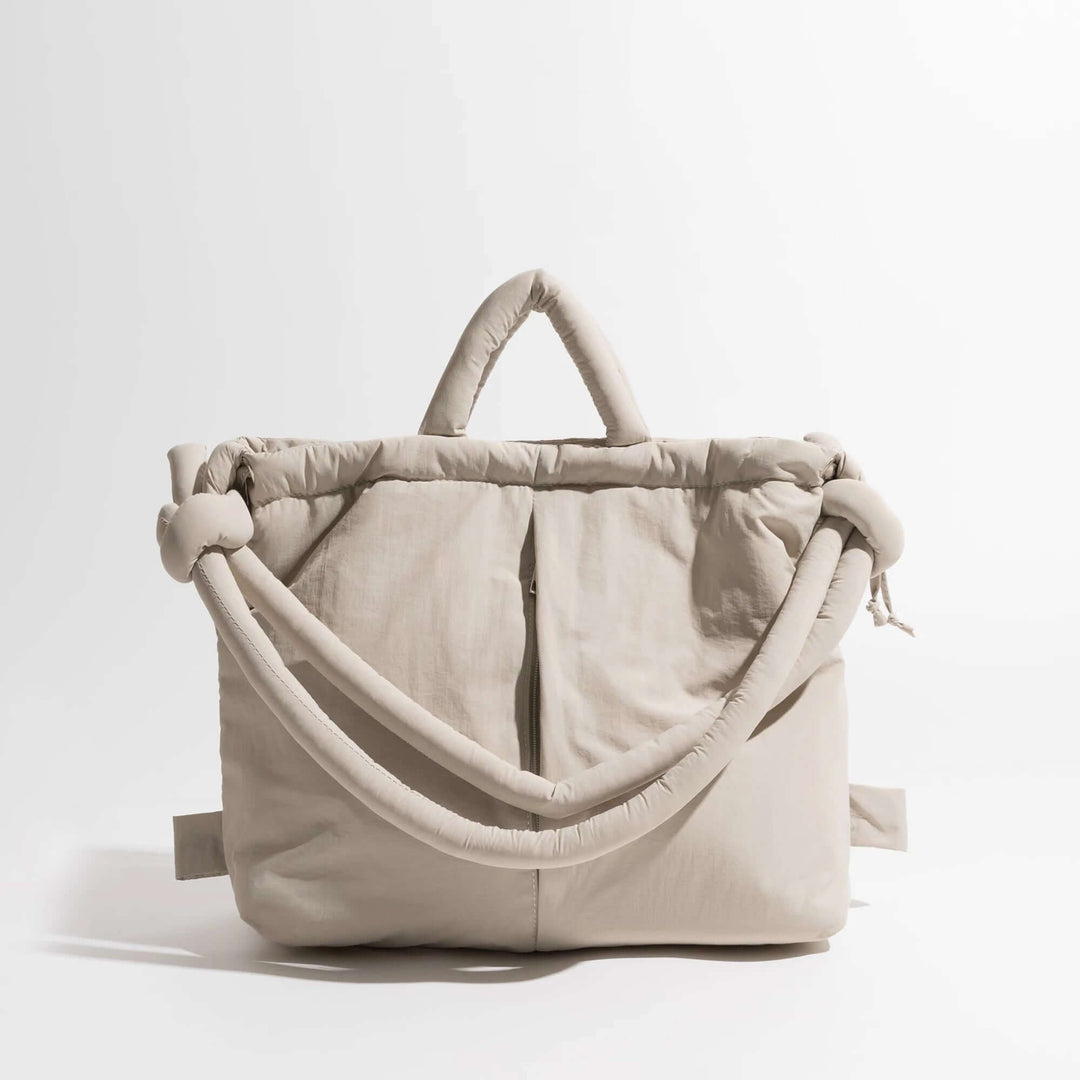 Poppy Women's Tote Bag | Plush Nylon, Convertible Design