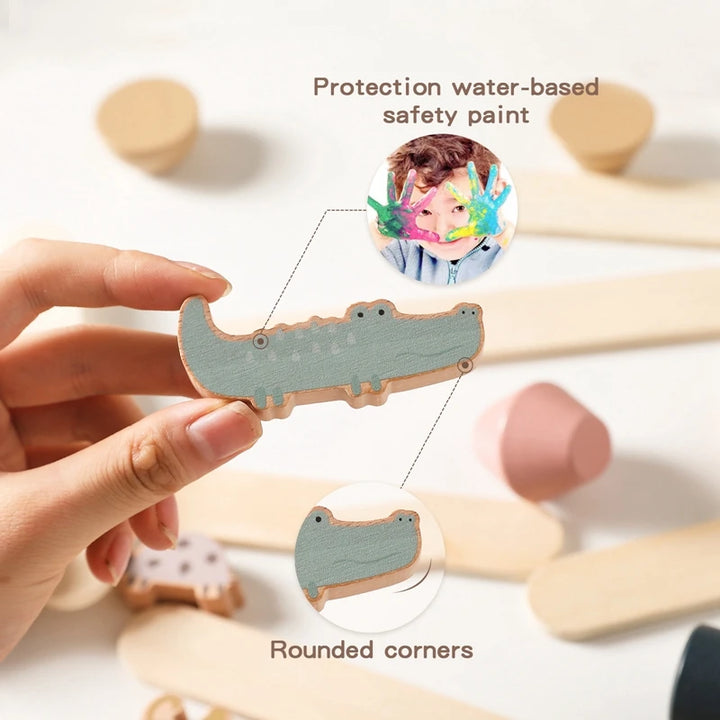 Zara Kids' Balance Buddies | Engaging Wooden Montessori Toys