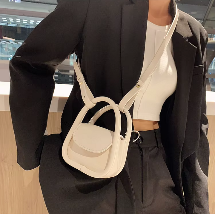 Luciana ādas mini soma ar augšējo rokturi