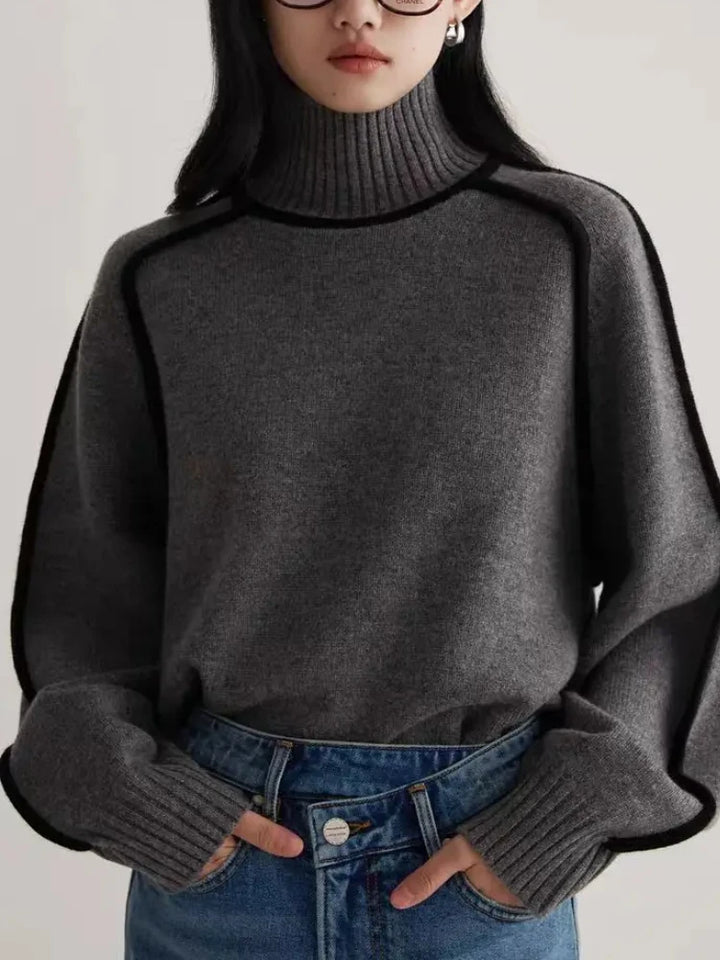 Elyra Women's Sweater | Cozy Wool Blend, Relaxed Fit