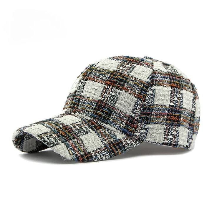 Maverick Men's Flat Cap | Breathable Fabric, Iconic Plaid Design