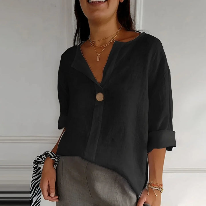 Pavla Women's Blouse | Lightweight Linen