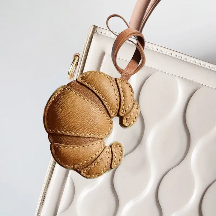 Le Croissant Leather Charm