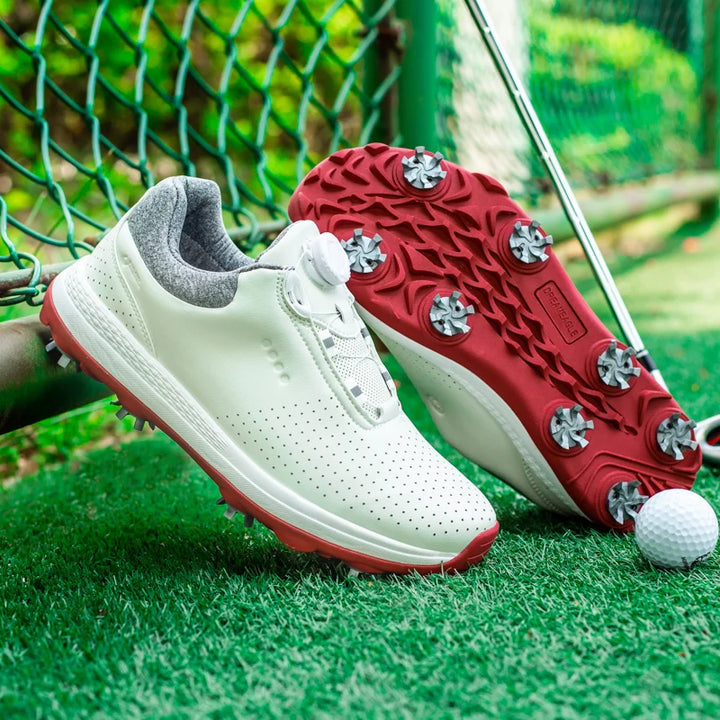Maverick Unisex Golf Shoes | Breathable Leather, Anti-Slip Design