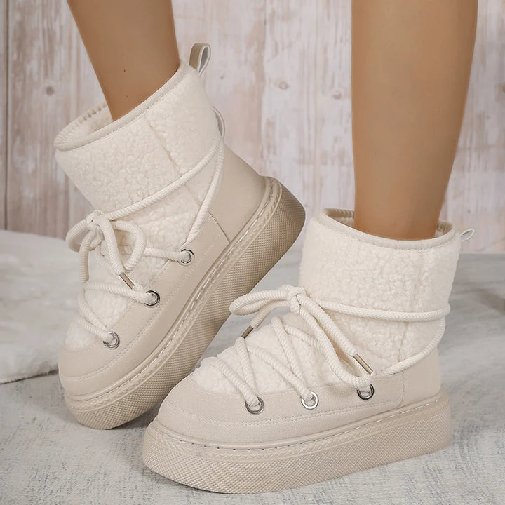 Teddy Women's Snow Boots | Insulated Faux Shearling