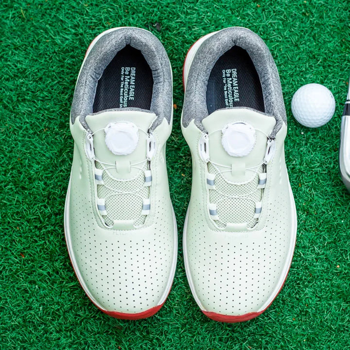 Maverick Unisex Golf Shoes | Breathable Leather, Anti-Slip Design