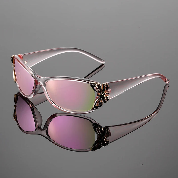Cora Unisex Sunglasses | Gradient Butterfly Lenses