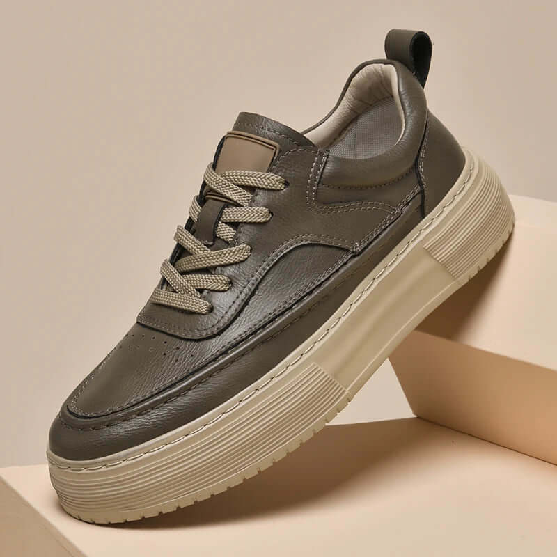 Urban Men's Sneakers | Handmade Leather, Low-Top Design