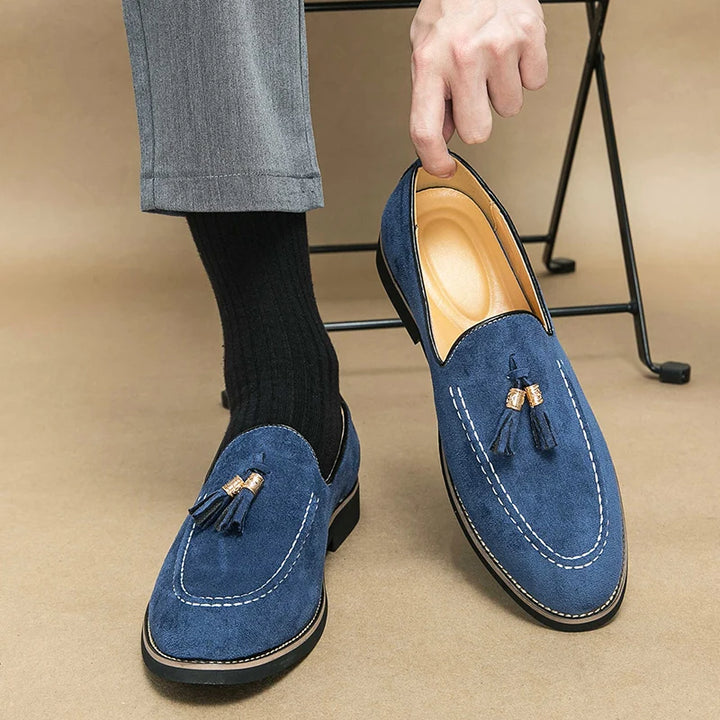 Velluro Men's Loafers | Premium Leather and Suede