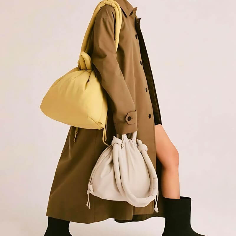 Poppy Women's Tote Bag | Plush Nylon, Convertible Design