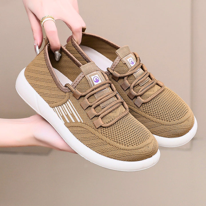 Nolla Women's Sneakers | Orthopedic, Breathable Mesh, Slip-On Design