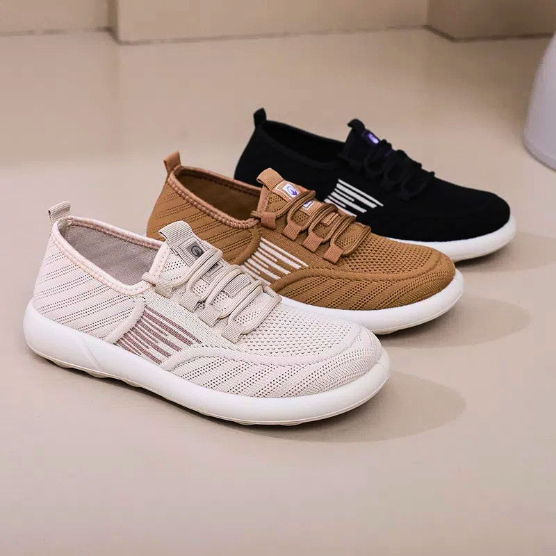Nolla Women's Sneakers | Orthopedic, Breathable Mesh, Slip-On Design