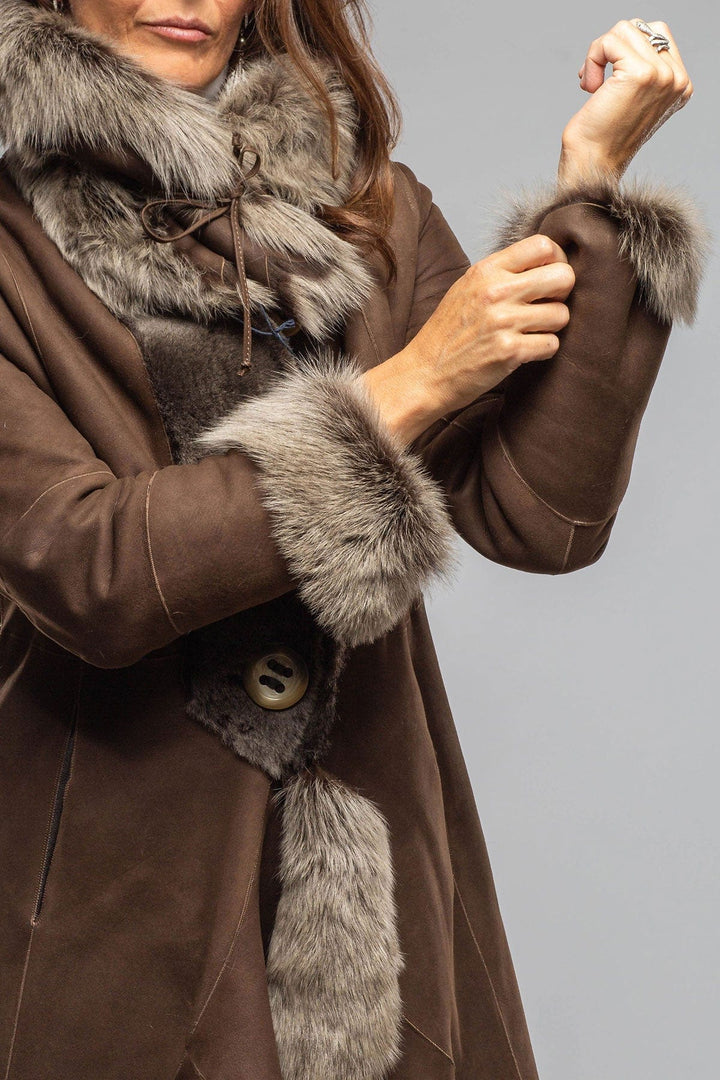 Wild Reversible Shearling In Selva