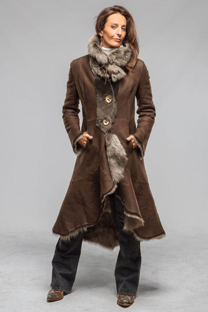 Wild Reversible Shearling In Selva
