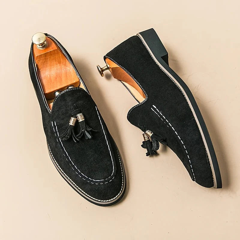Velluro Men's Loafers | Premium Leather and Suede
