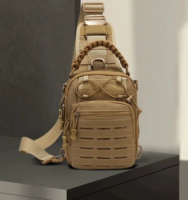 Trek Tactical Shoulder Bag | Waterproof Fabric, Adjustable Sling Strap