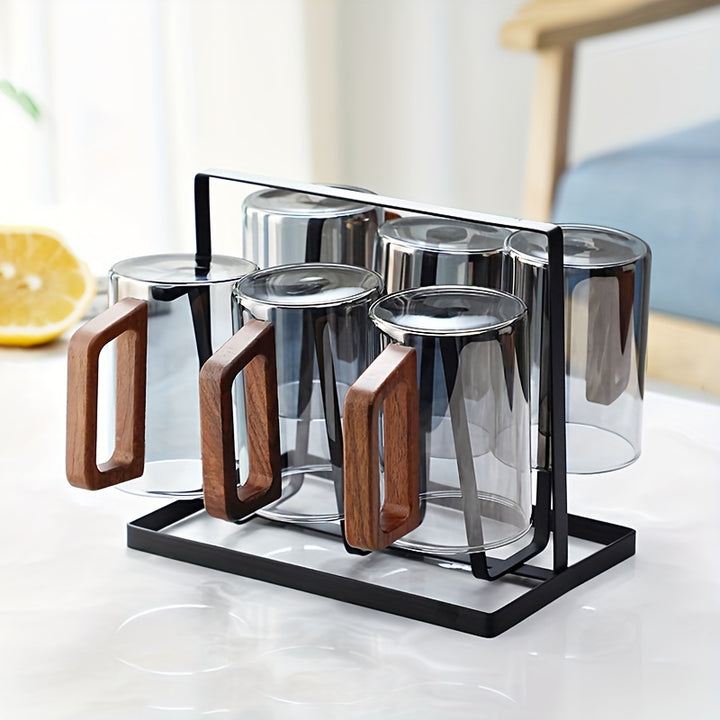 Tina Ergonomic Mug | Heat-Resistant Glass, Nordic Design