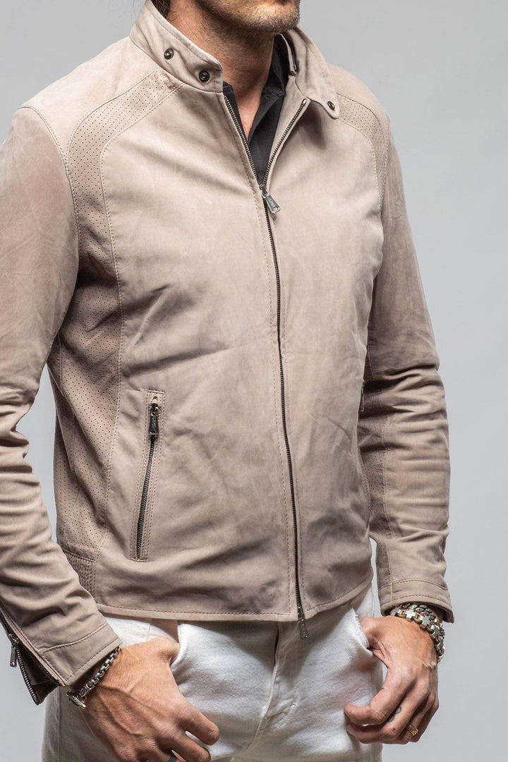 San Remo Race Jacket In Grey Sand
