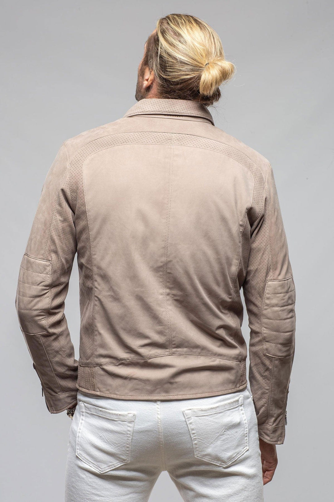 San Remo Race Jacket In Grey Sand