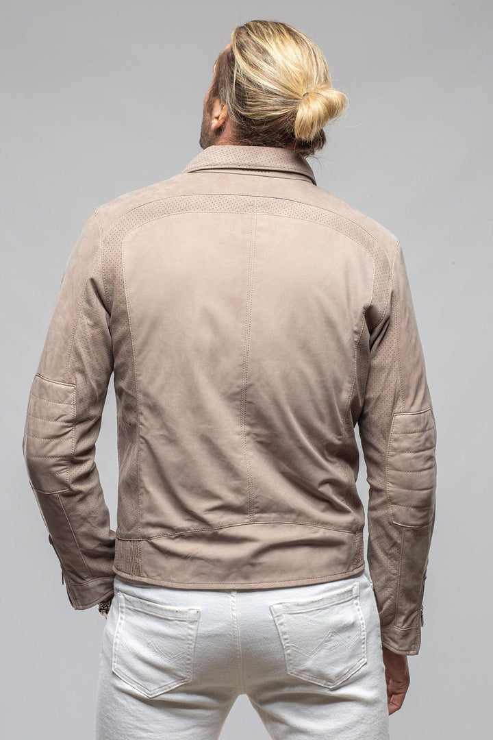 San Remo Race Jacket In Grey Sand